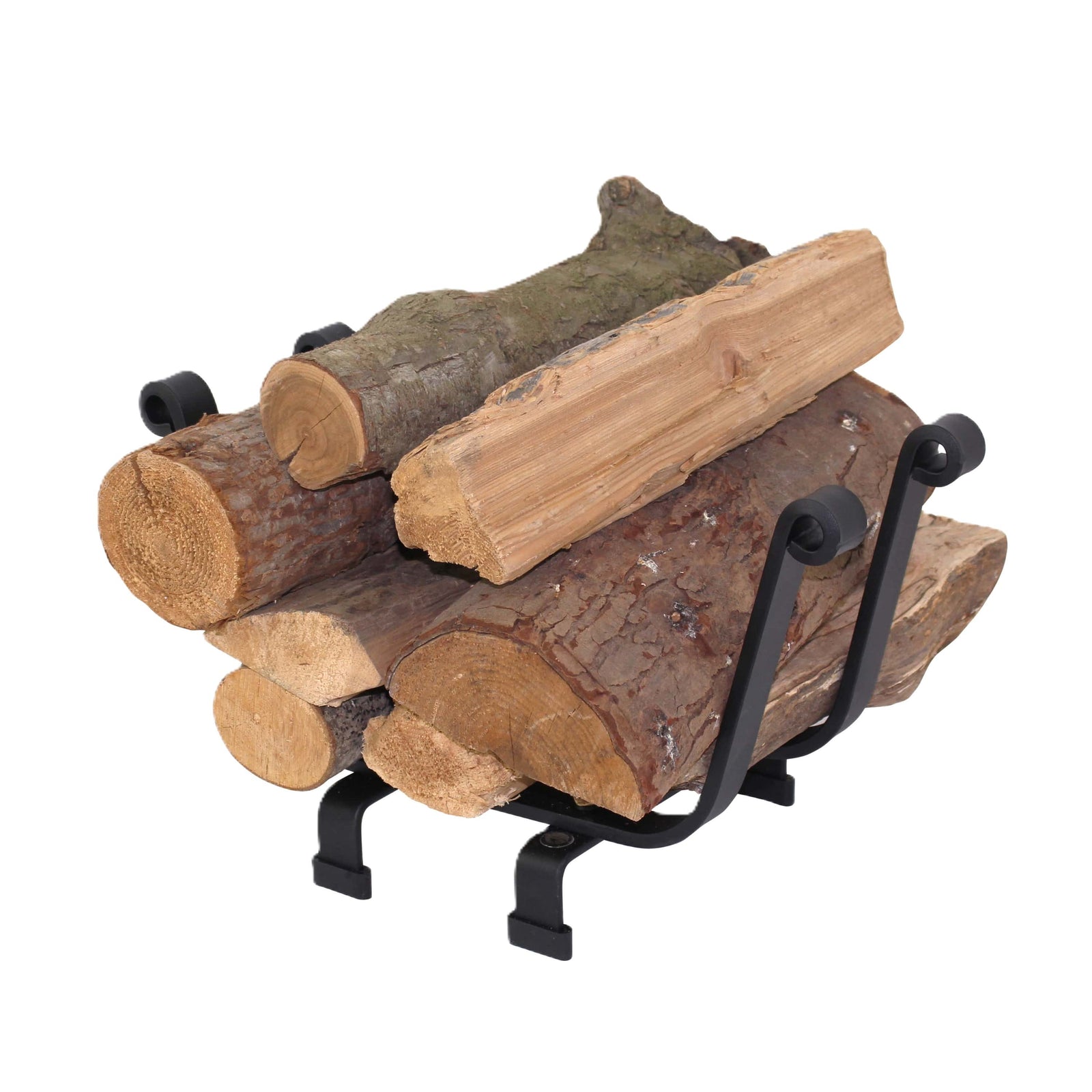 Enclume Floor Premier Indoor/Outdoor Basket Fireplace Log Rack
