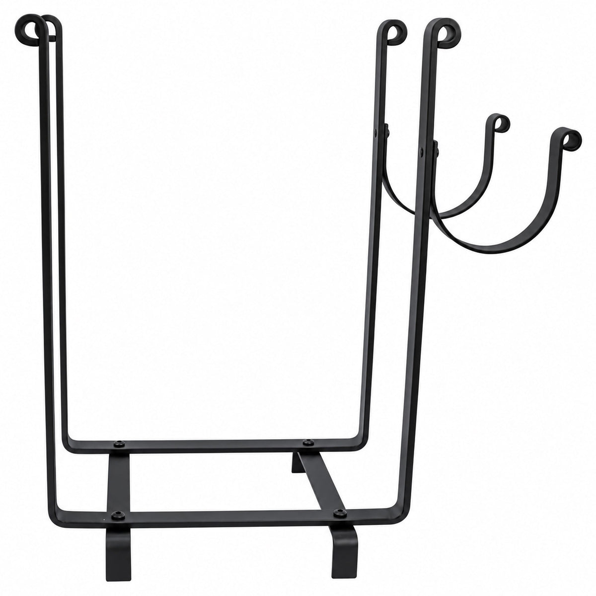 Enclume Floor Rectangle Fireplace Log Rack Black (CLEARANCE)