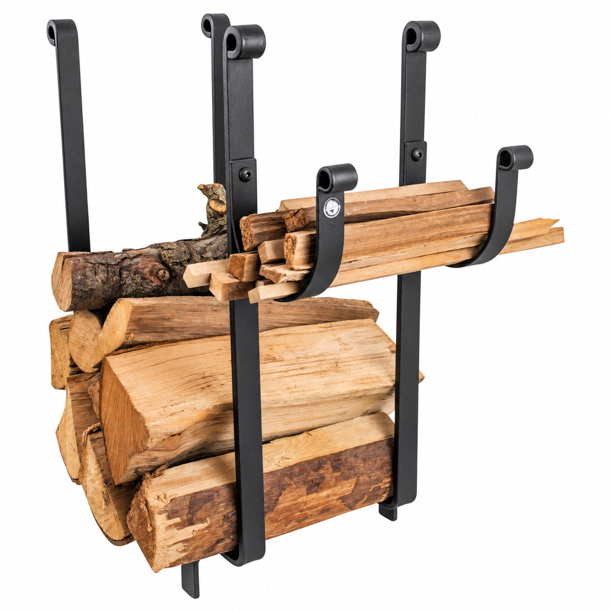 Enclume Floor Rectangle Fireplace Log Rack Black (CLEARANCE)