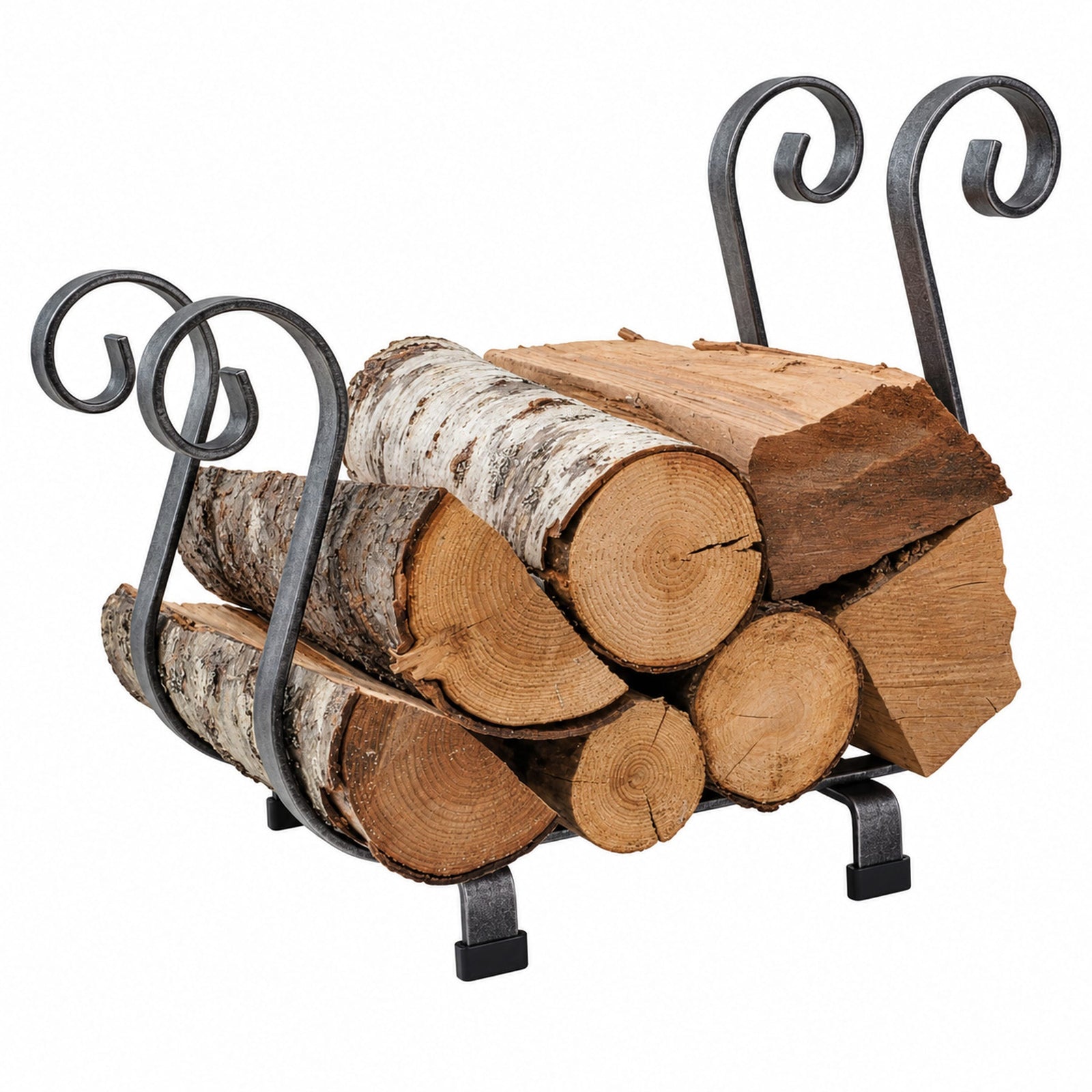 Enclume Floor Sleigh Fireplace Log Rack