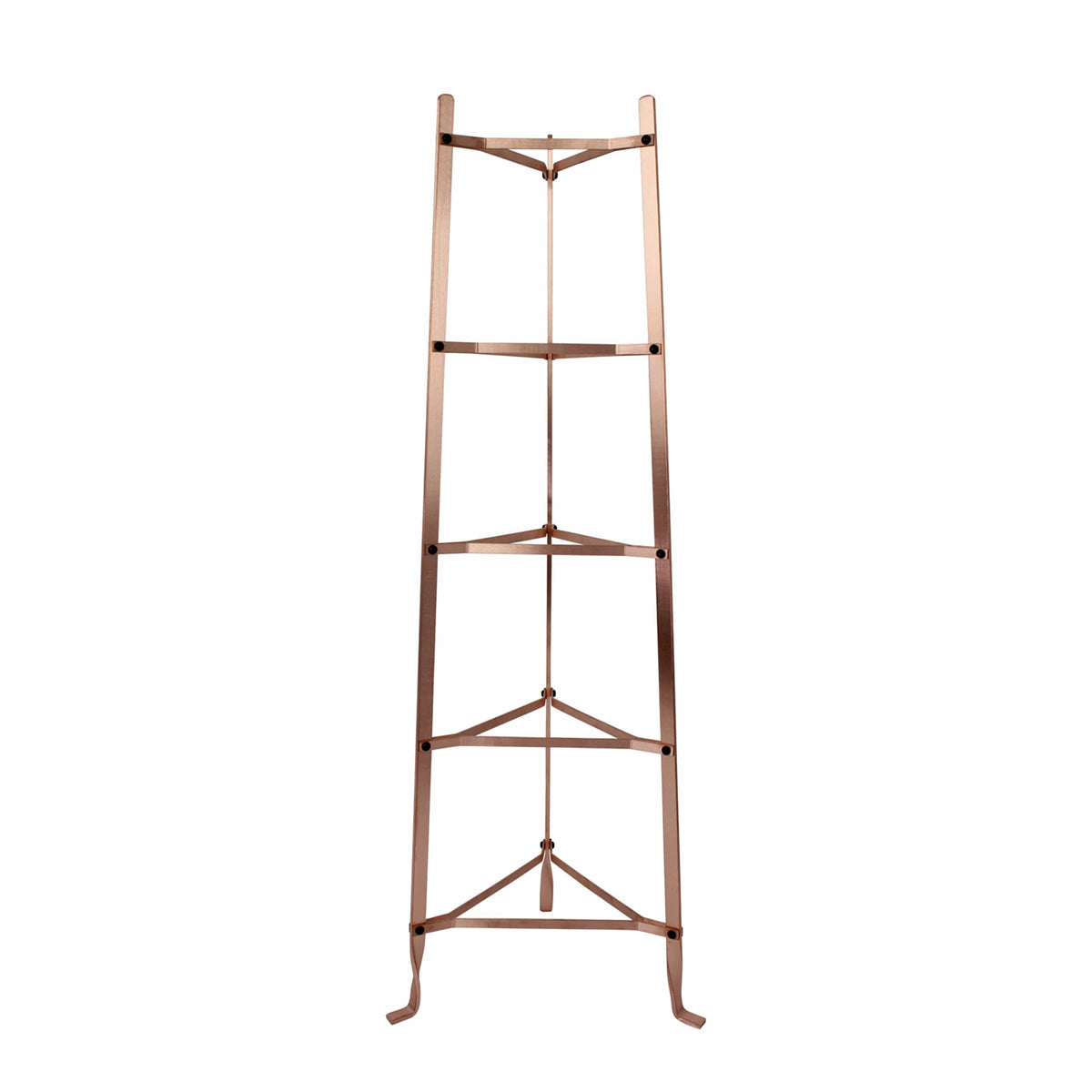 Enclume Floor Solid Copper 5-Tier Classic Cookware Stand, Black & Solid Copper(Unassembled)
