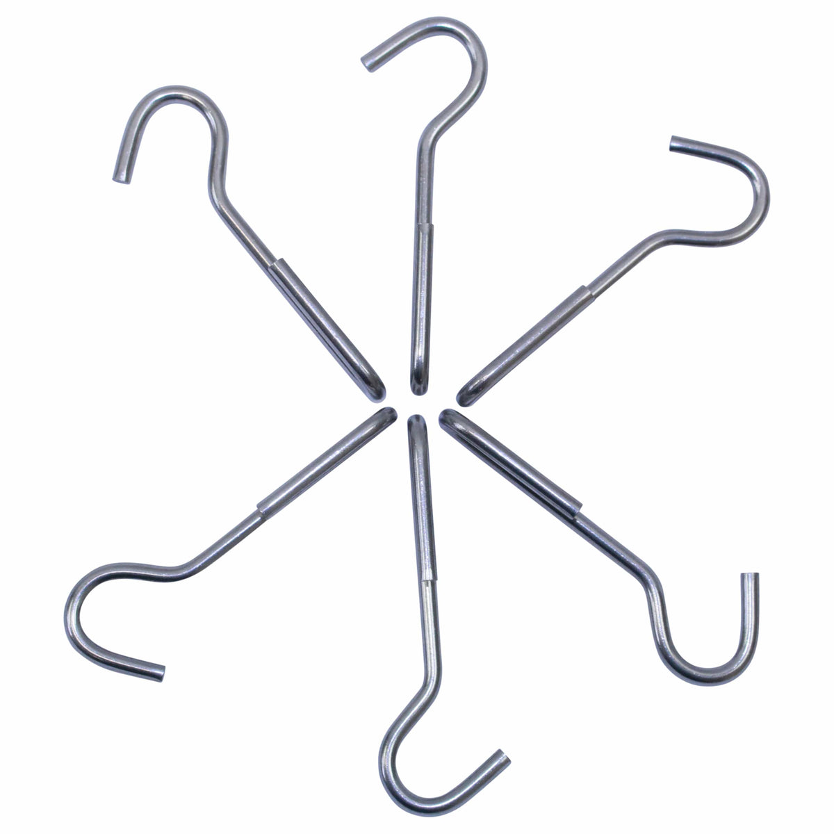 Enclume Hooks 4.75" Angled Pot Hooks 6 Pack