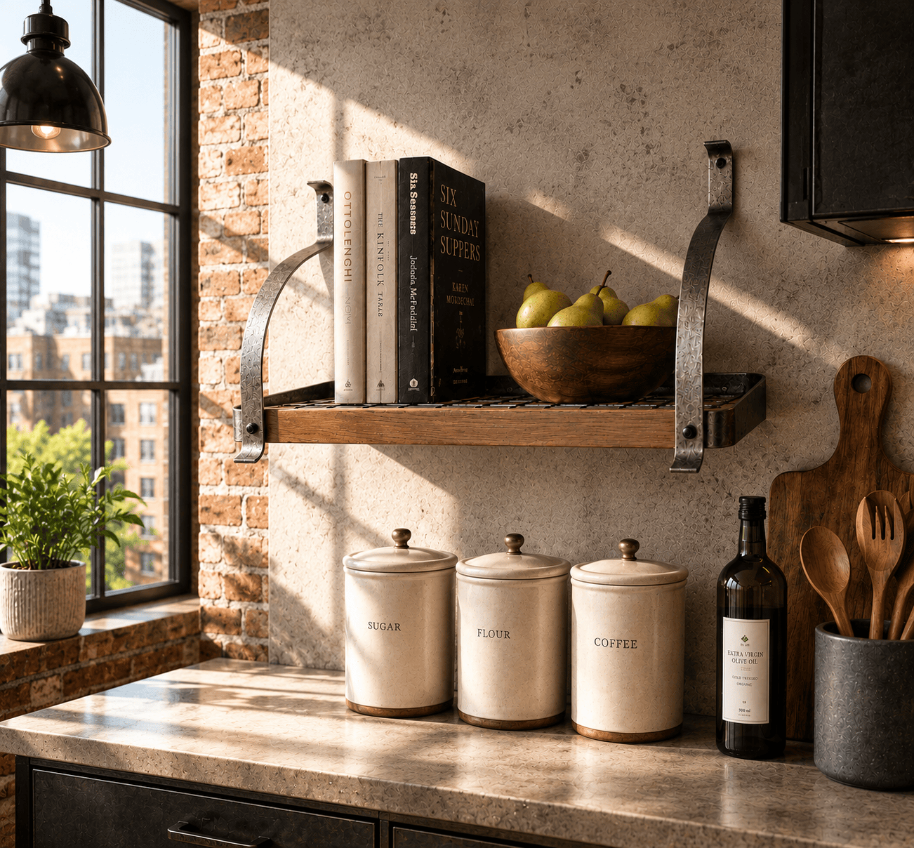 Enclume Bookshelf Wall Rack