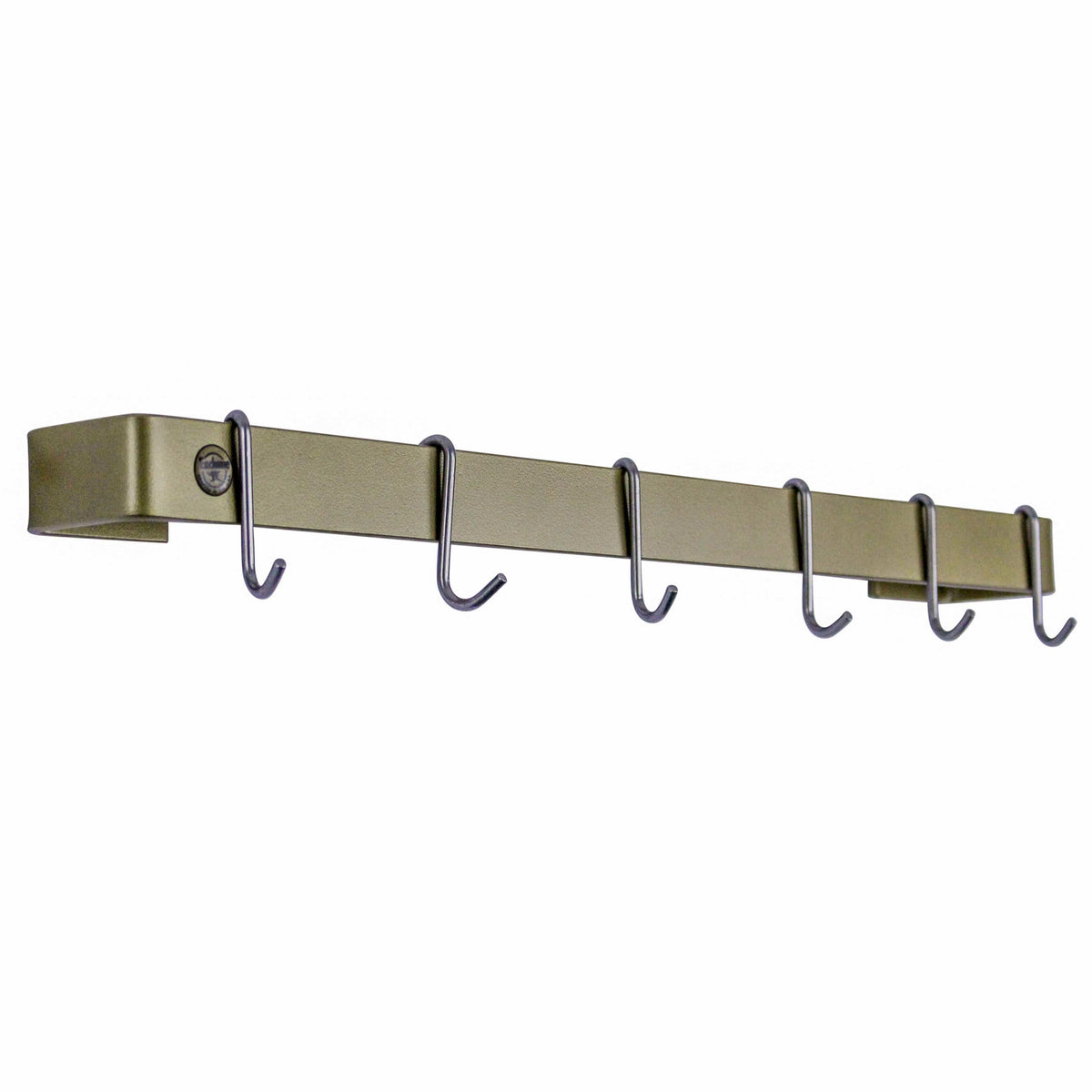 Enclume Wall Handcrafted Classic Utensil Bar w 6 Hooks
