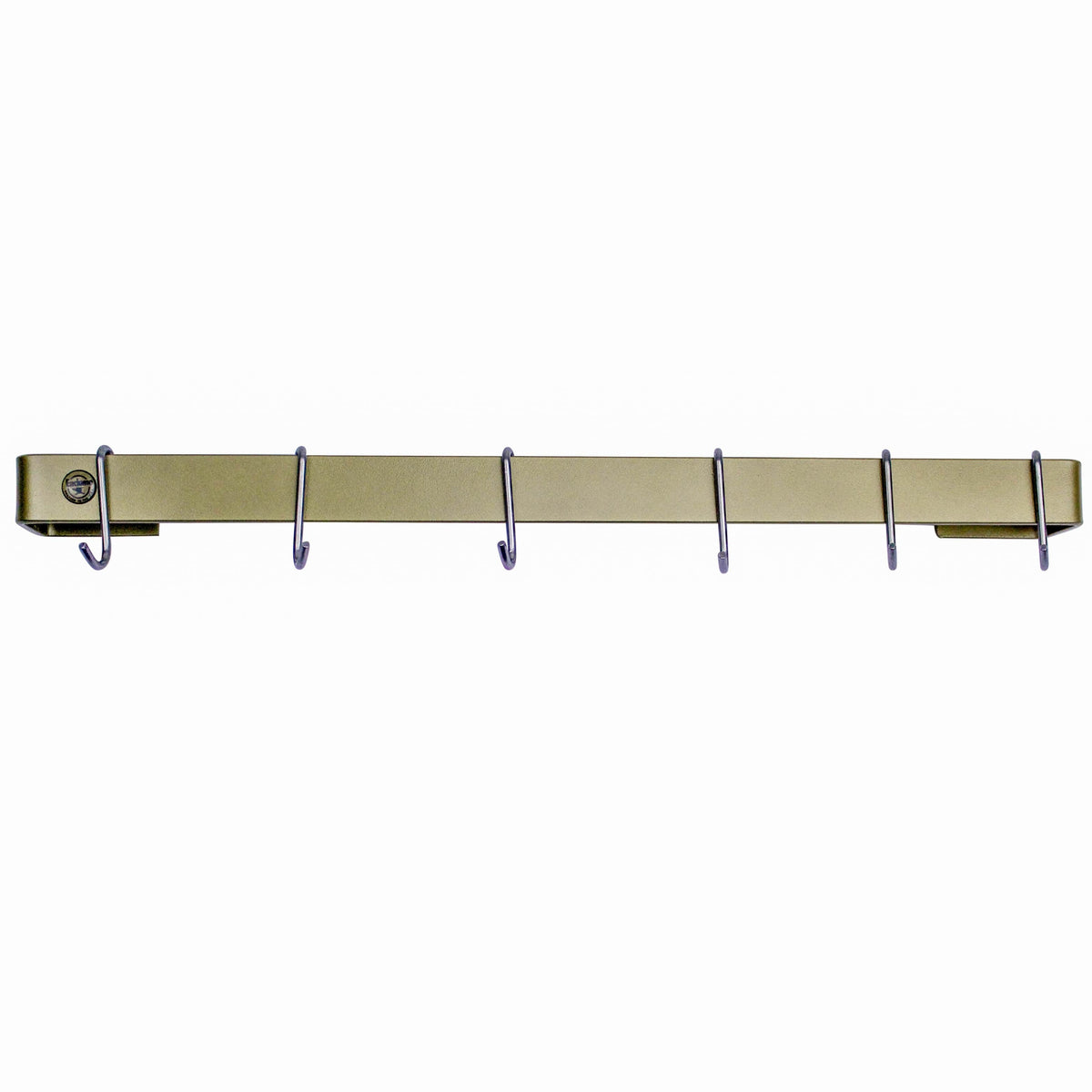 Enclume Wall Handcrafted Classic Utensil Bar w 6 Hooks