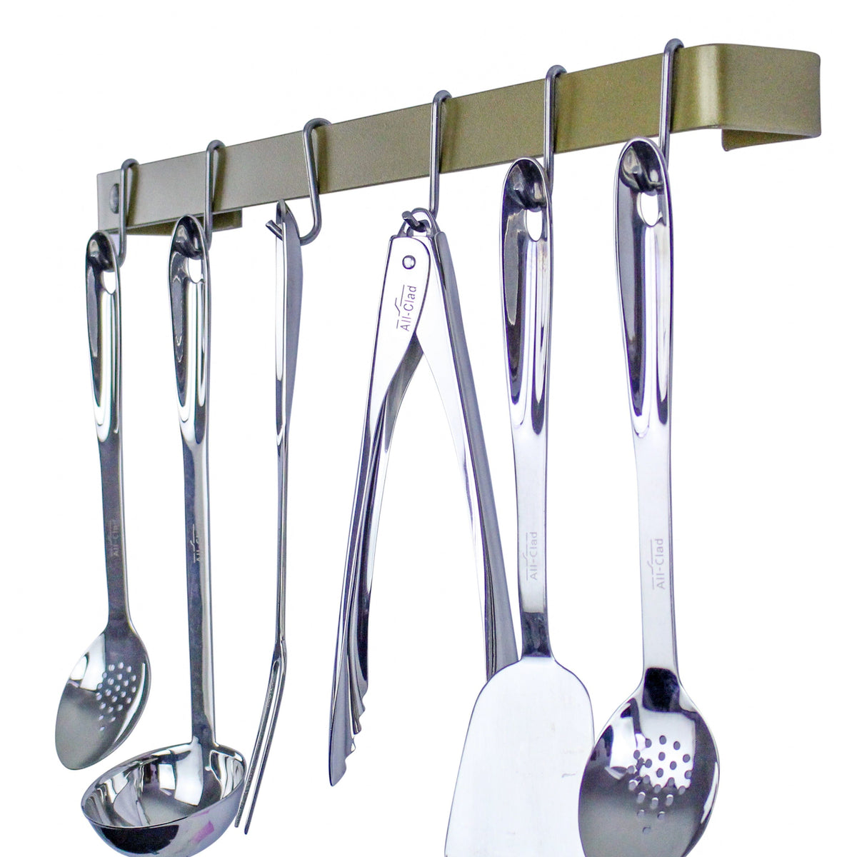 Enclume Wall Handcrafted Classic Utensil Bar w 6 Hooks