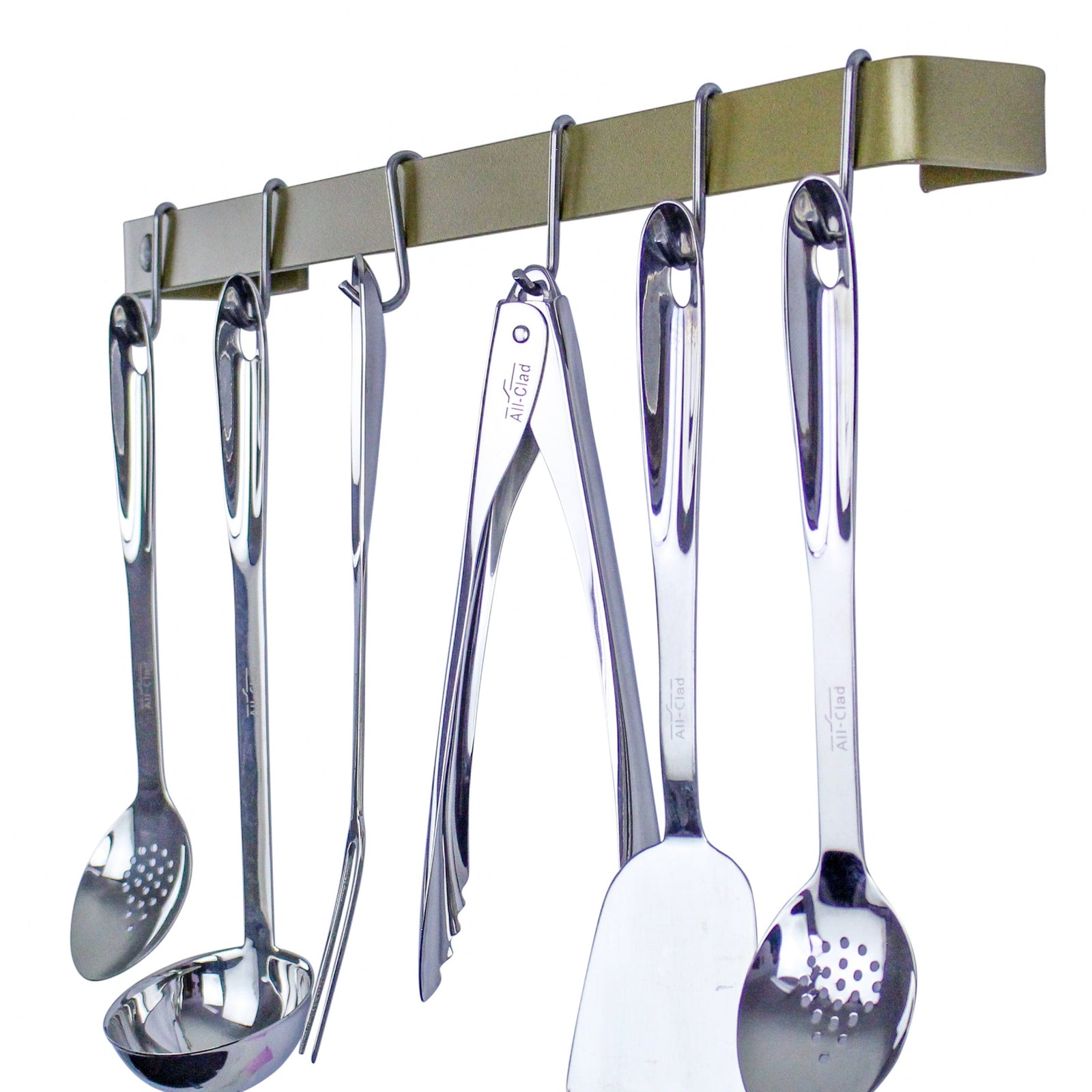 Enclume Wall Handcrafted Classic Utensil Bar w 6 Hooks