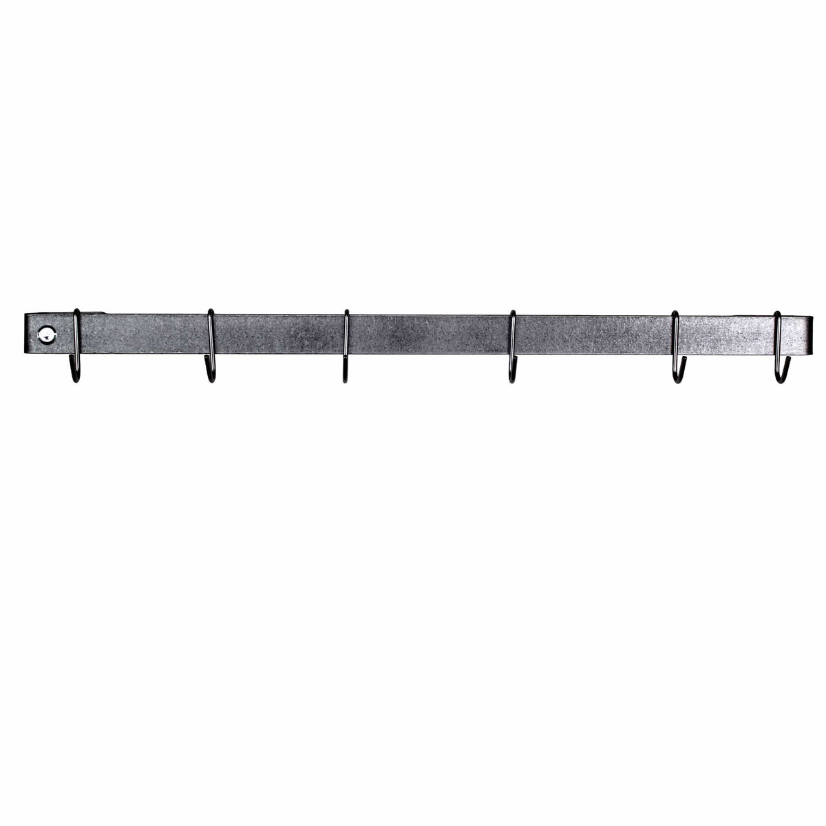 Enclume Wall Handcrafted Classic Wall Rack Utensil Bar w 6 Hooks (18", 24", 30" or 36")