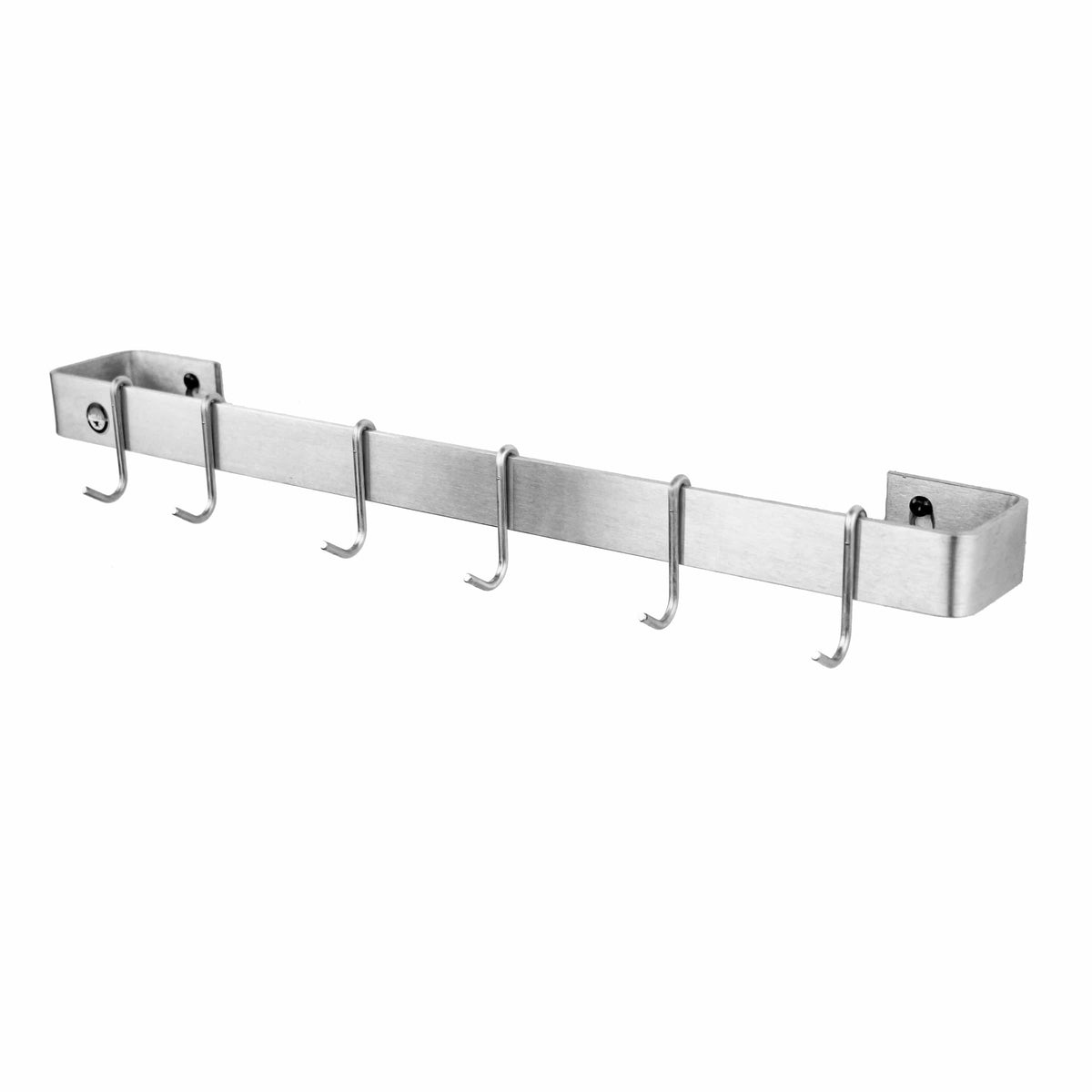 Enclume Wall Handcrafted Classic Wall Rack Utensil Bar w 6 Hooks (18", 24", 30" or 36")