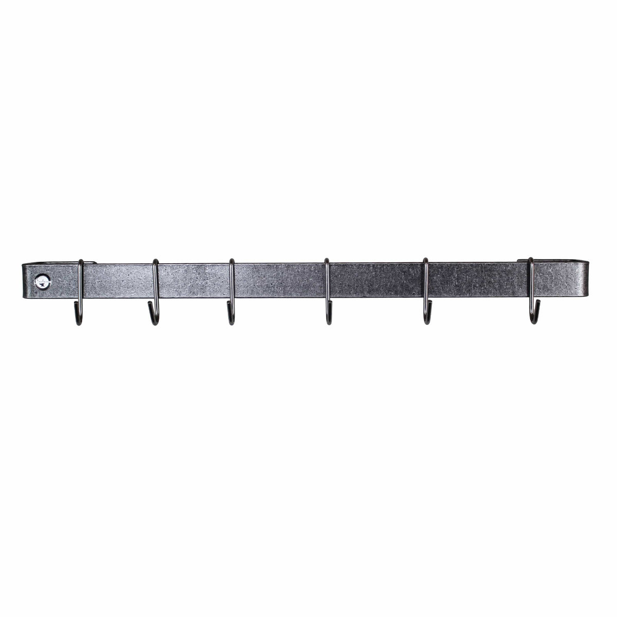 Enclume Wall Handcrafted Classic Wall Rack Utensil Bar w 6 Hooks (18", 24", 30" or 36")