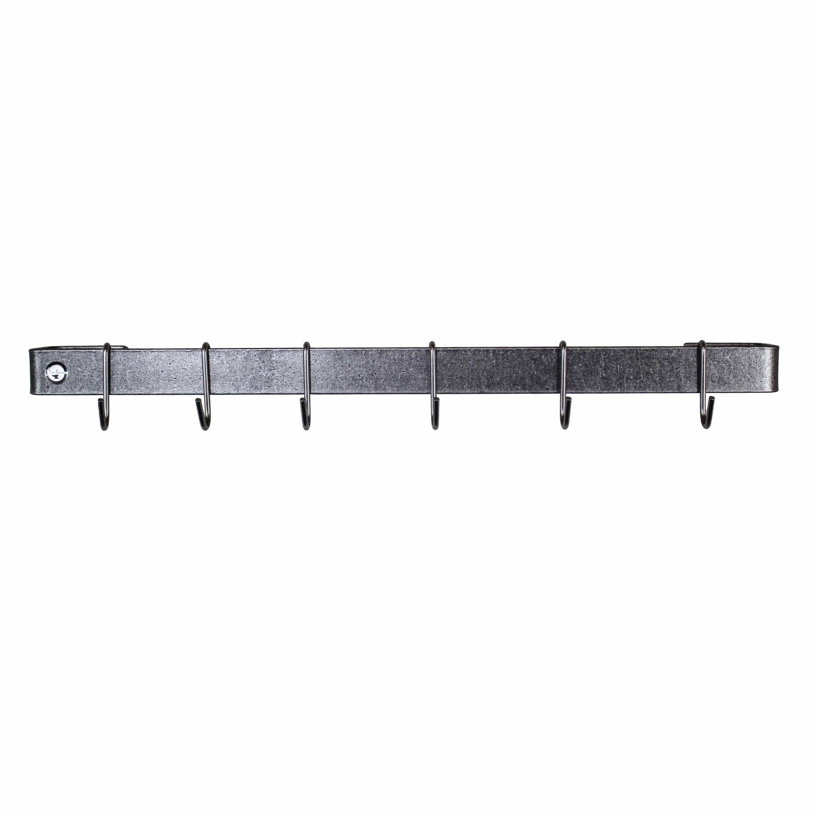 Enclume Wall Handcrafted Classic Wall Rack Utensil Bar w 6 Hooks (18", 24", 30" or 36")