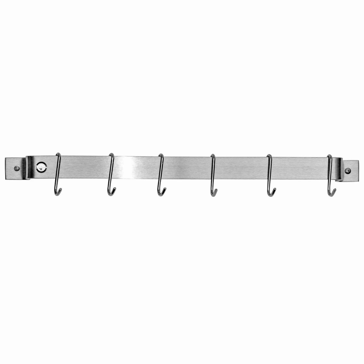 Enclume Wall Handcrafted Easy Mount Wall Rack Utensil Bar w 6 Hooks