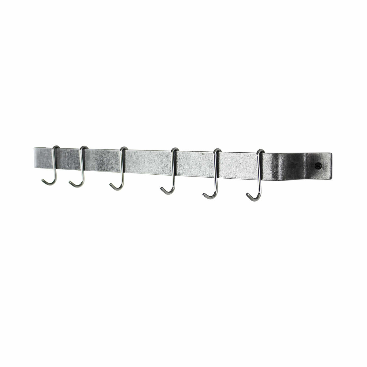 Enclume Wall Handcrafted Easy Mount Wall Rack Utensil Bar w 6 Hooks