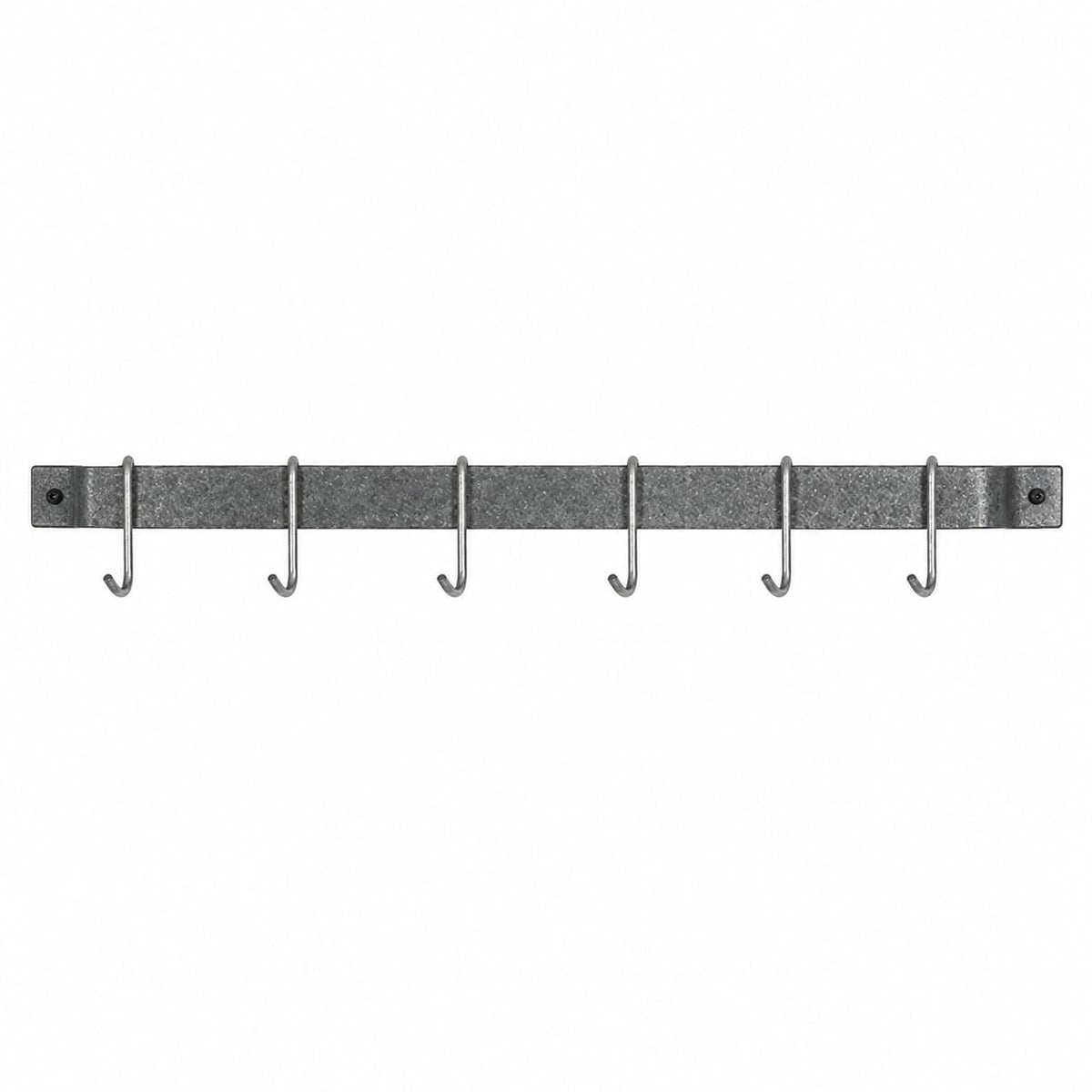 Enclume Wall Handcrafted Easy Mount Wall Rack Utensil Bar w 6 Hooks