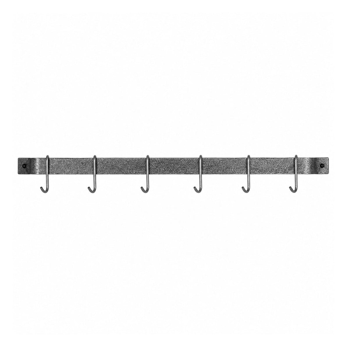 Enclume Wall Handcrafted Easy Mount Wall Rack Utensil Bar w 6 Hooks
