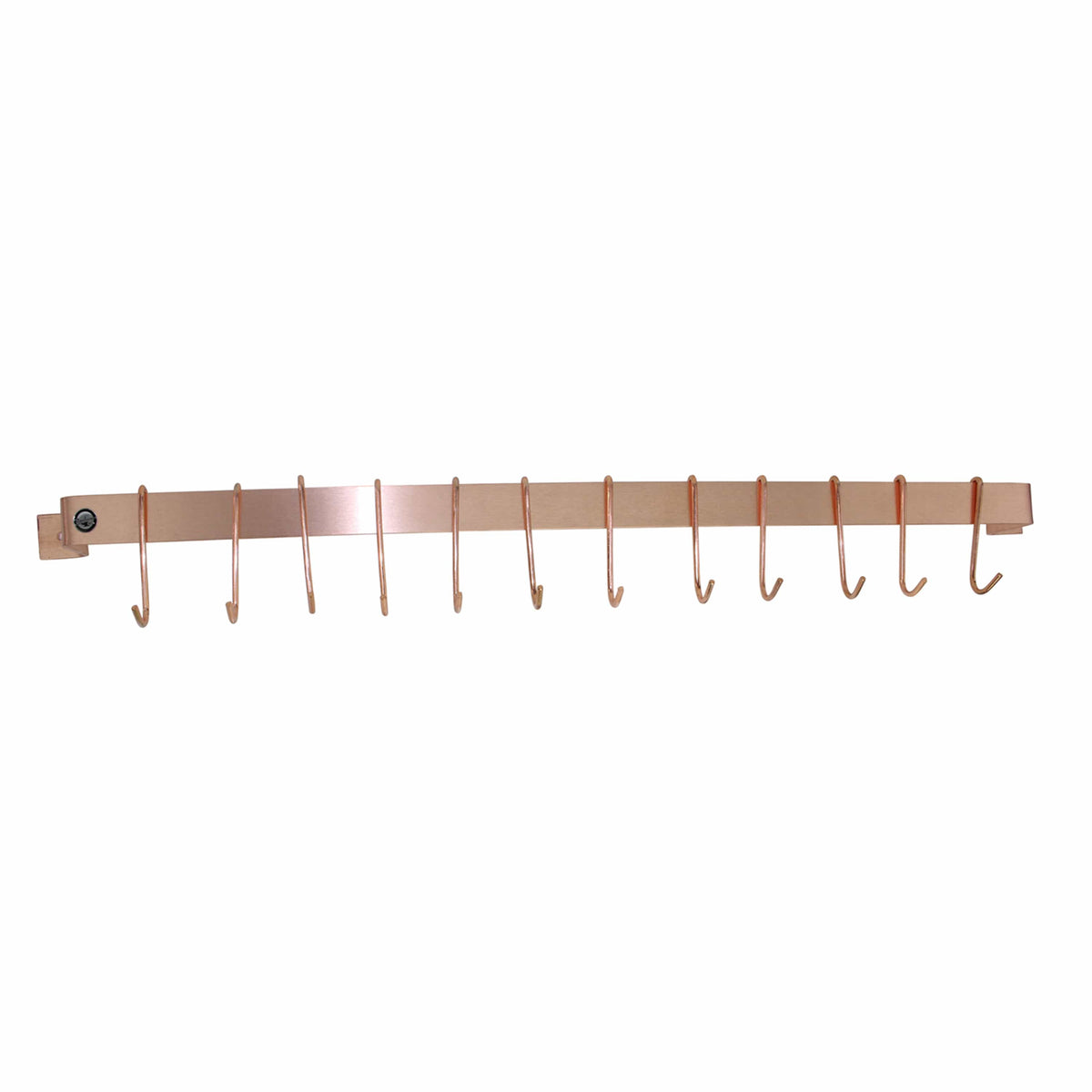 Enclume Wall Handcrafted Easy Mount Wall Rack Utensil Bar w 6 Hooks