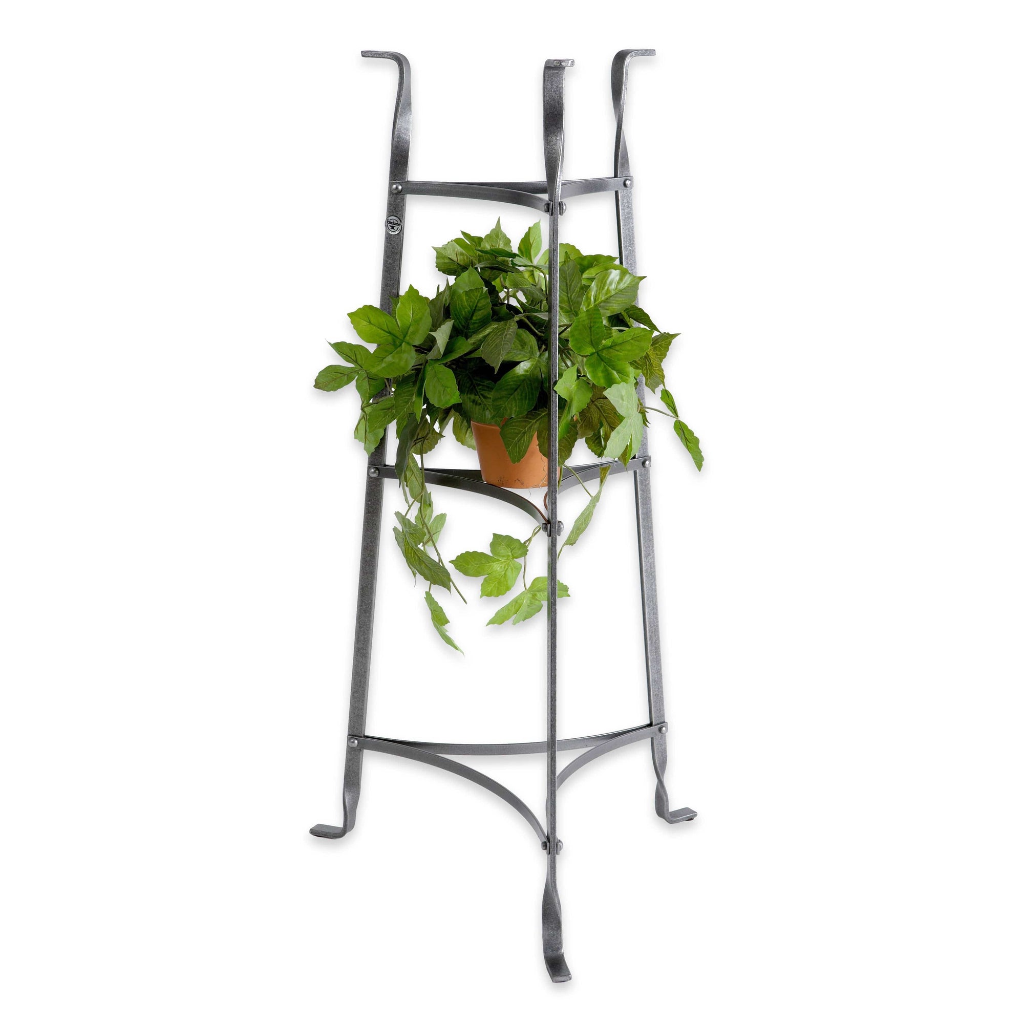 Enclume 3-Tier Designer Stand Hammered Steel