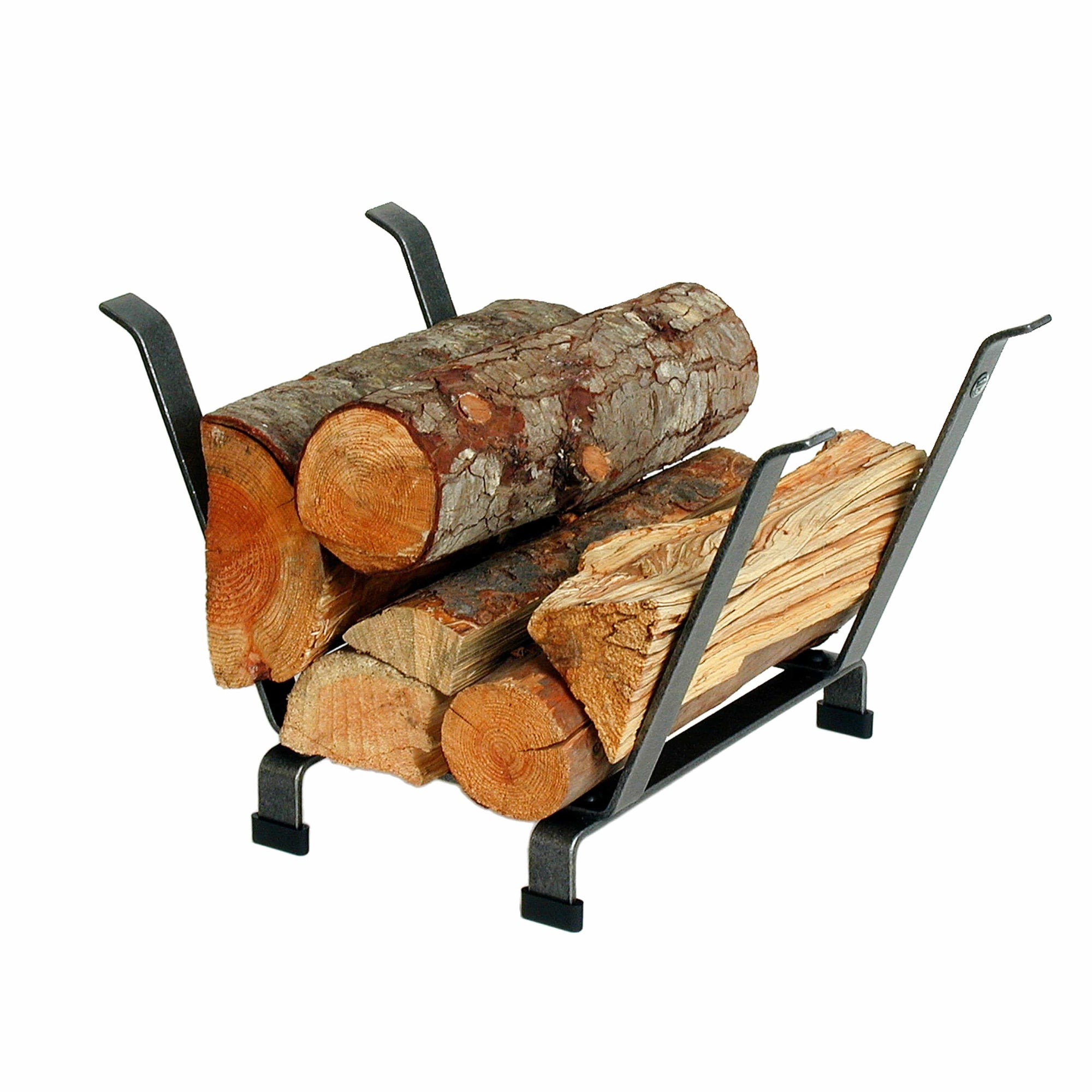 Enclume Basket Indoor and Outdoor Fireplace Log Rack