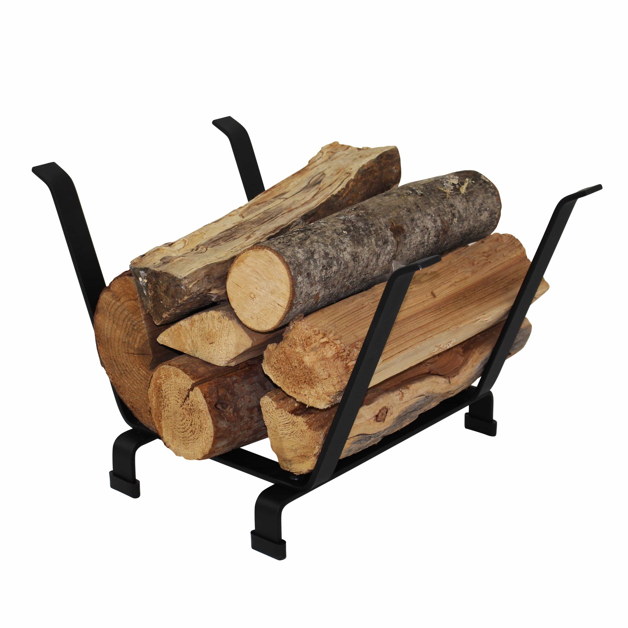 Enclume Basket Indoor and Outdoor Fireplace Log Rack