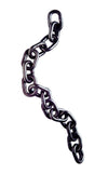 12" Decor Link Chain Hammered Steel - Enclume