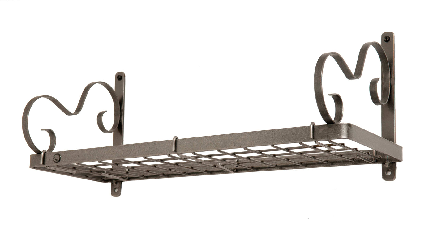 Enclume - Scroll Arm Bookshelf Wall Rack - Enclume Design Products