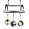 Decor Oval Ceiling Pot Rack w/ 12 Hooks Hammered Steel - Enclume Design Products