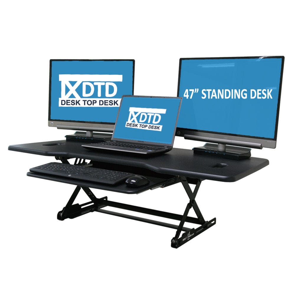 DTD Height Adjustable Standing Desk Converter Large