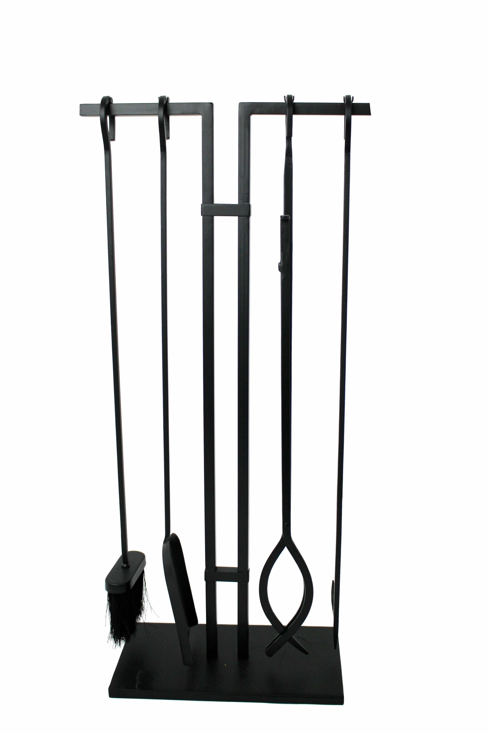 Habitat 4 Pc Fireplace Tool Set in Black