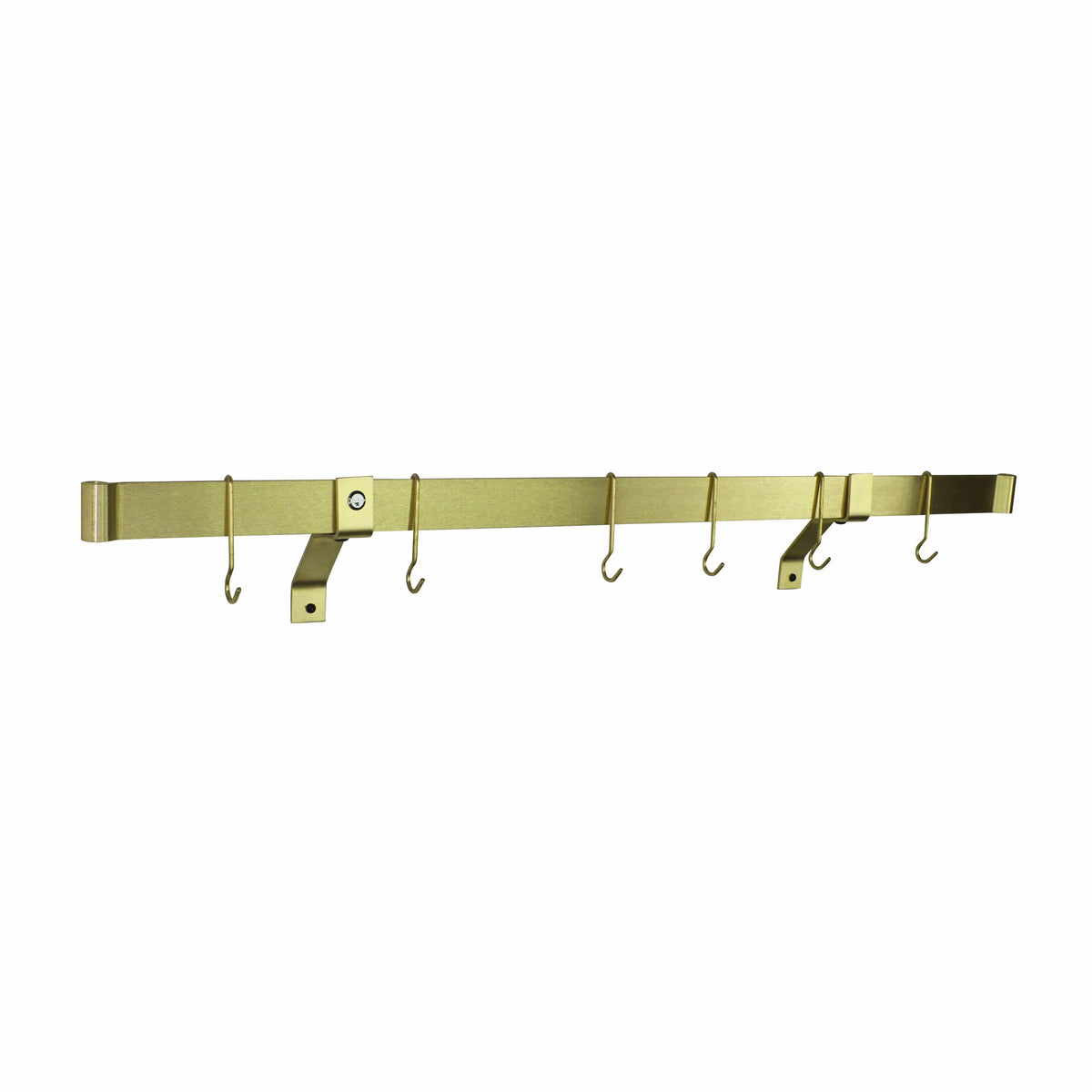 Enclume Handcrafted 48&quot; Brass Rolled End Bar ONLY