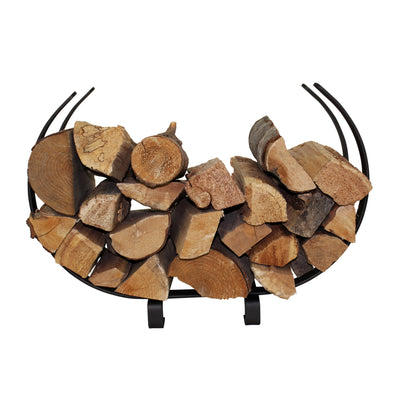 Indoor/Outdoor Large U Shaped Fireplace Log Rack - Enclume Design Products