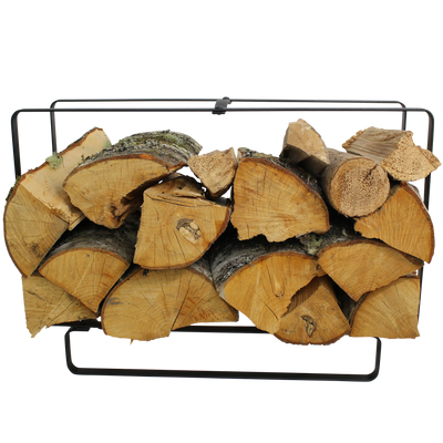 Indoor/Outdoor Medium Rectangular Fireplace Log Rack - Enclume Design Products