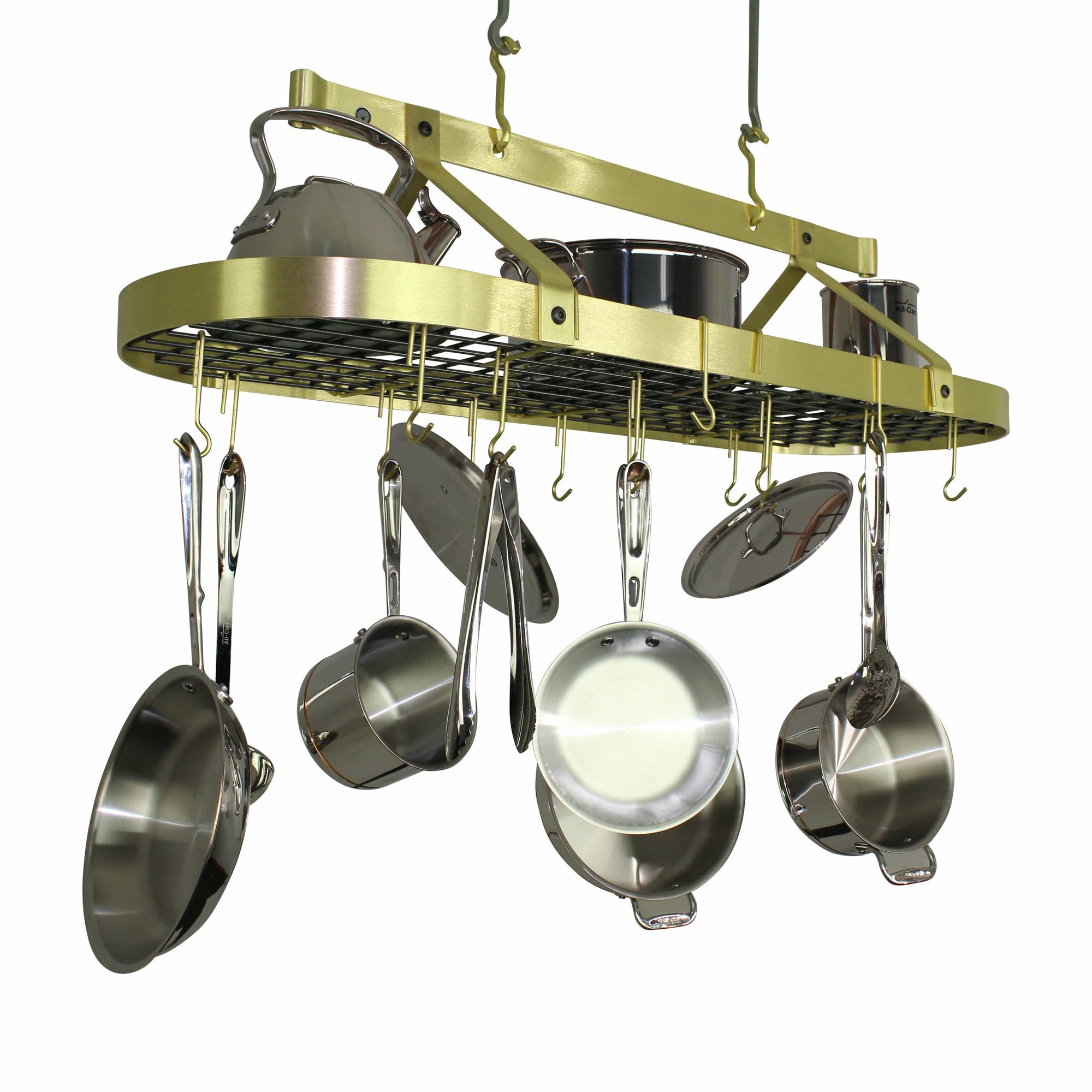 Enclume Oval Ceiling Pot Rack with Hooks