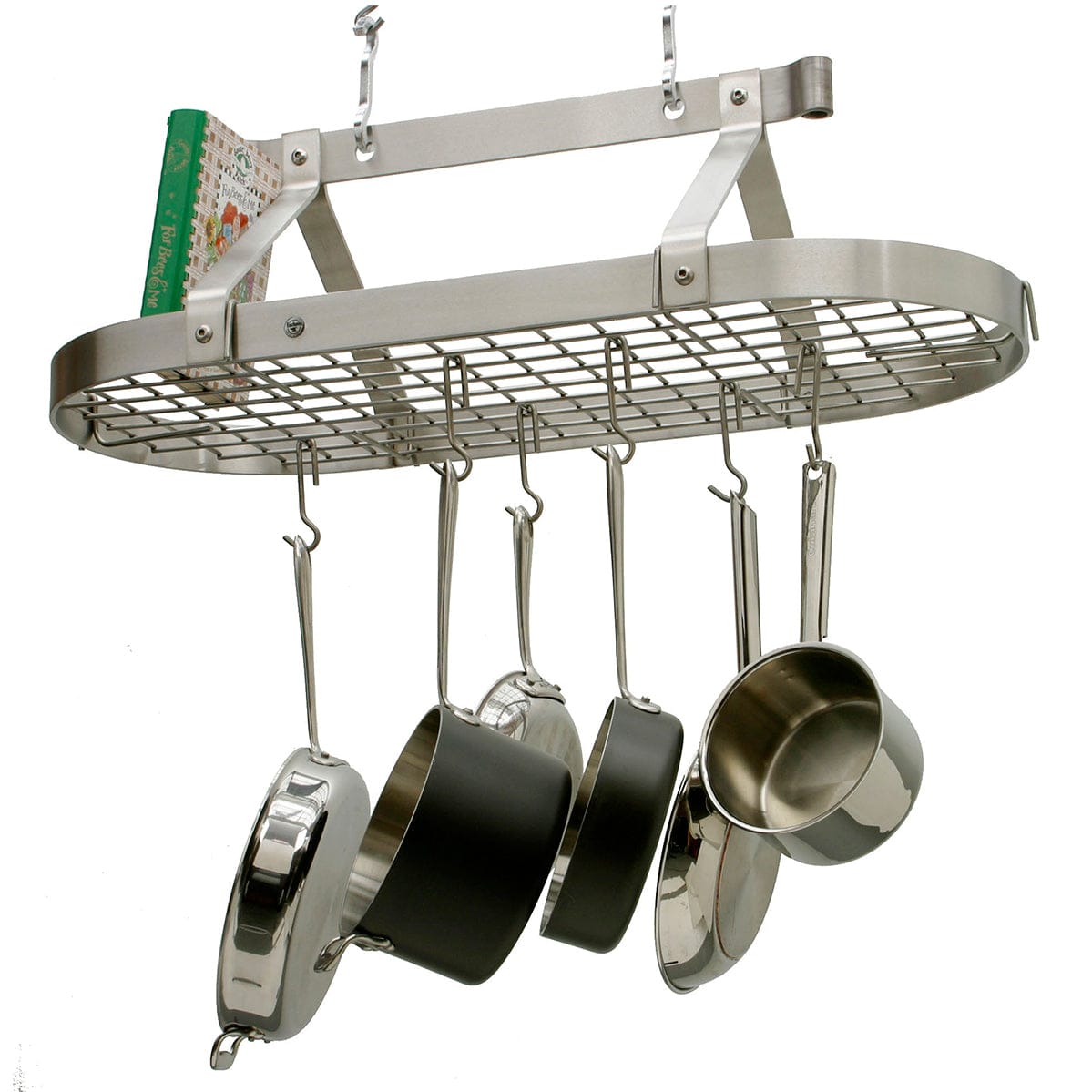 Enclume Oval Ceiling Pot Rack with Hooks