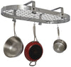 37" Low Ceiling Oval Pot Rack w/ 18 Hooks - Enclume Design Products