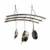 Enclume Reversible Arch Ceiling Pot Rack in Hammered Steel