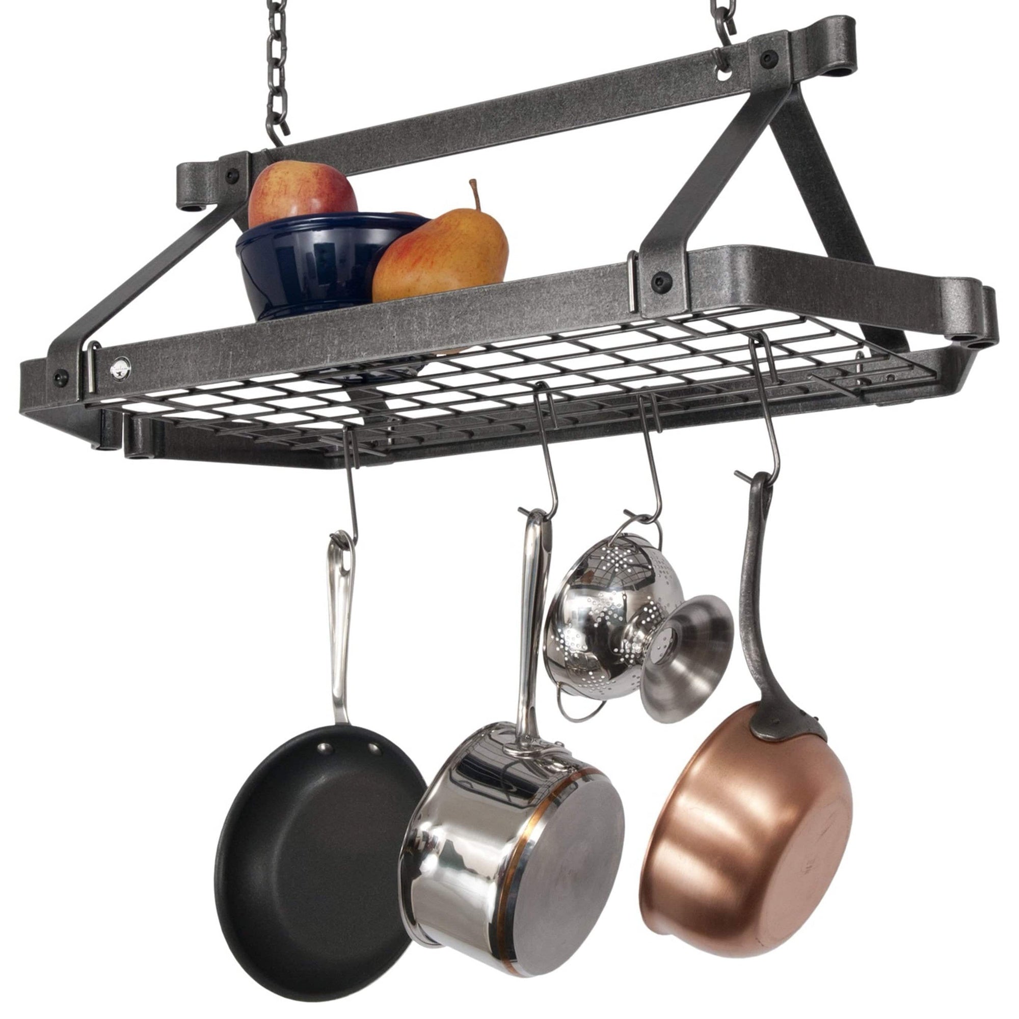 Enclume Retro Rectangle Ceiling Pot Rack