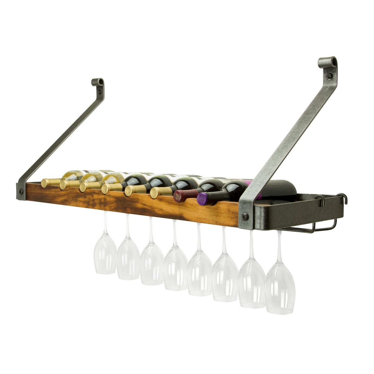 Enclume Signature Series Bookshelf Wine Rack with Tigerwood 