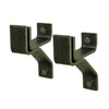 4" Wall Brackets For Roll End Bar (Set of 2) - Enclume Design Products