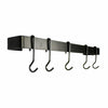 Enclume Handcrafted Classic Wall Rack with 6 Hooks in Accent Colors
