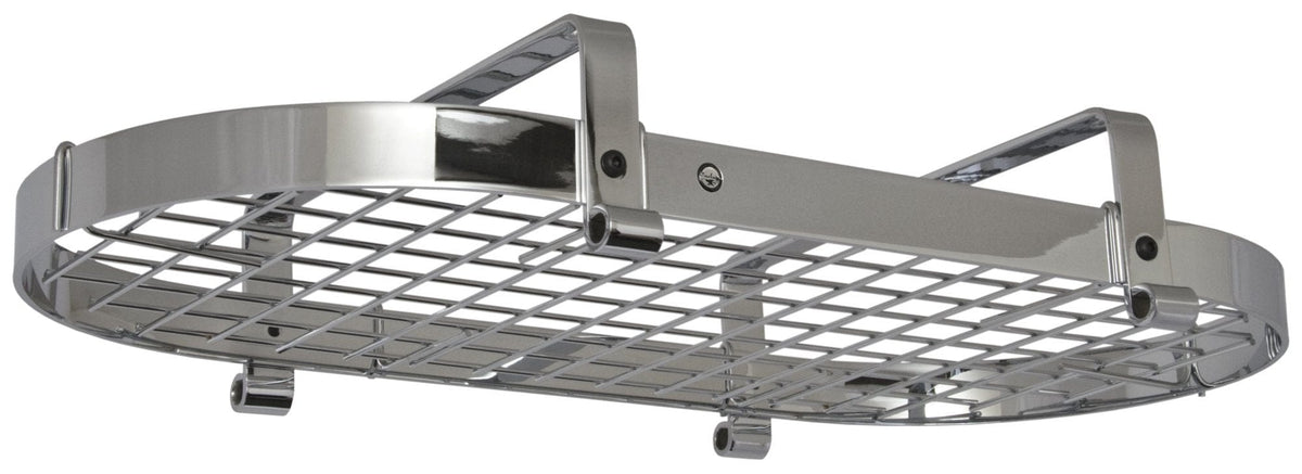 Enclume Ceiling 37" Low Ceiling Oval Pot Rack w/ 18 Hooks