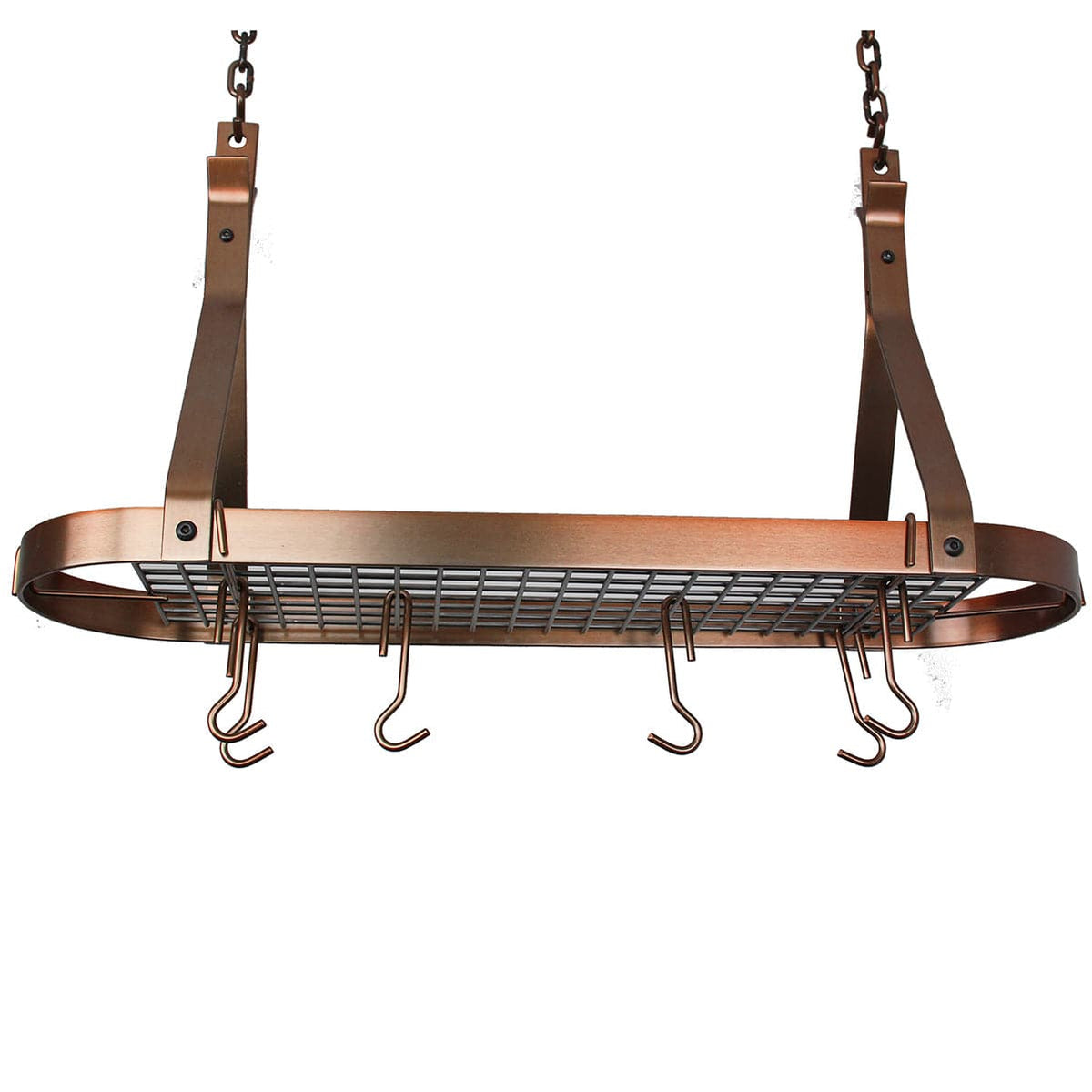 Enclume Design Products Brushed Copper Classic Series Petite Oval Ceiling Rack