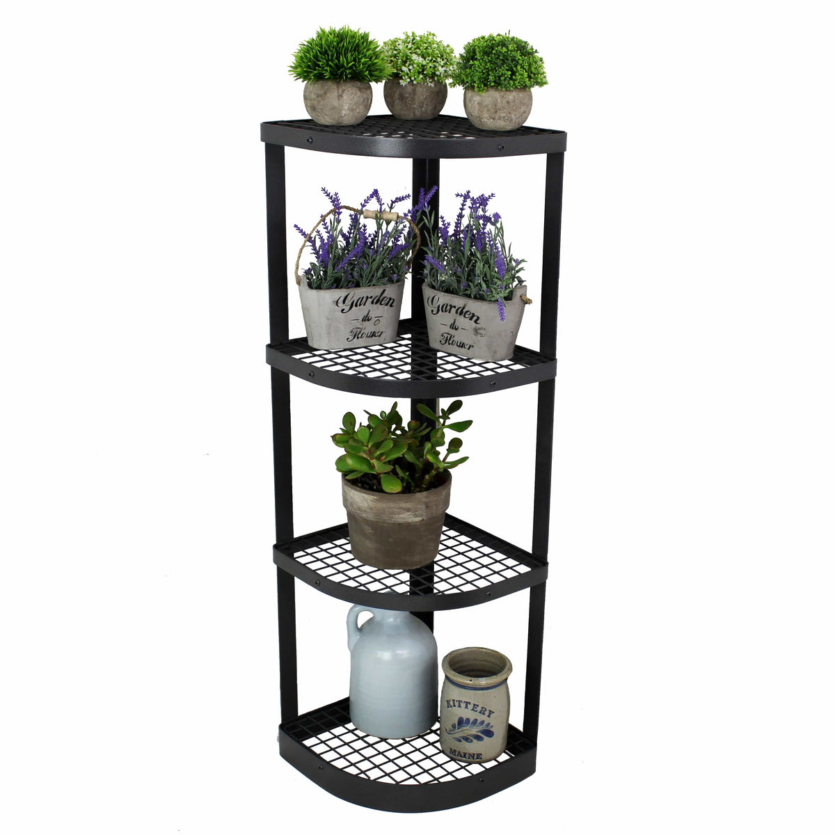 Enclume Design Products Floor 4-Tier Corner Stand