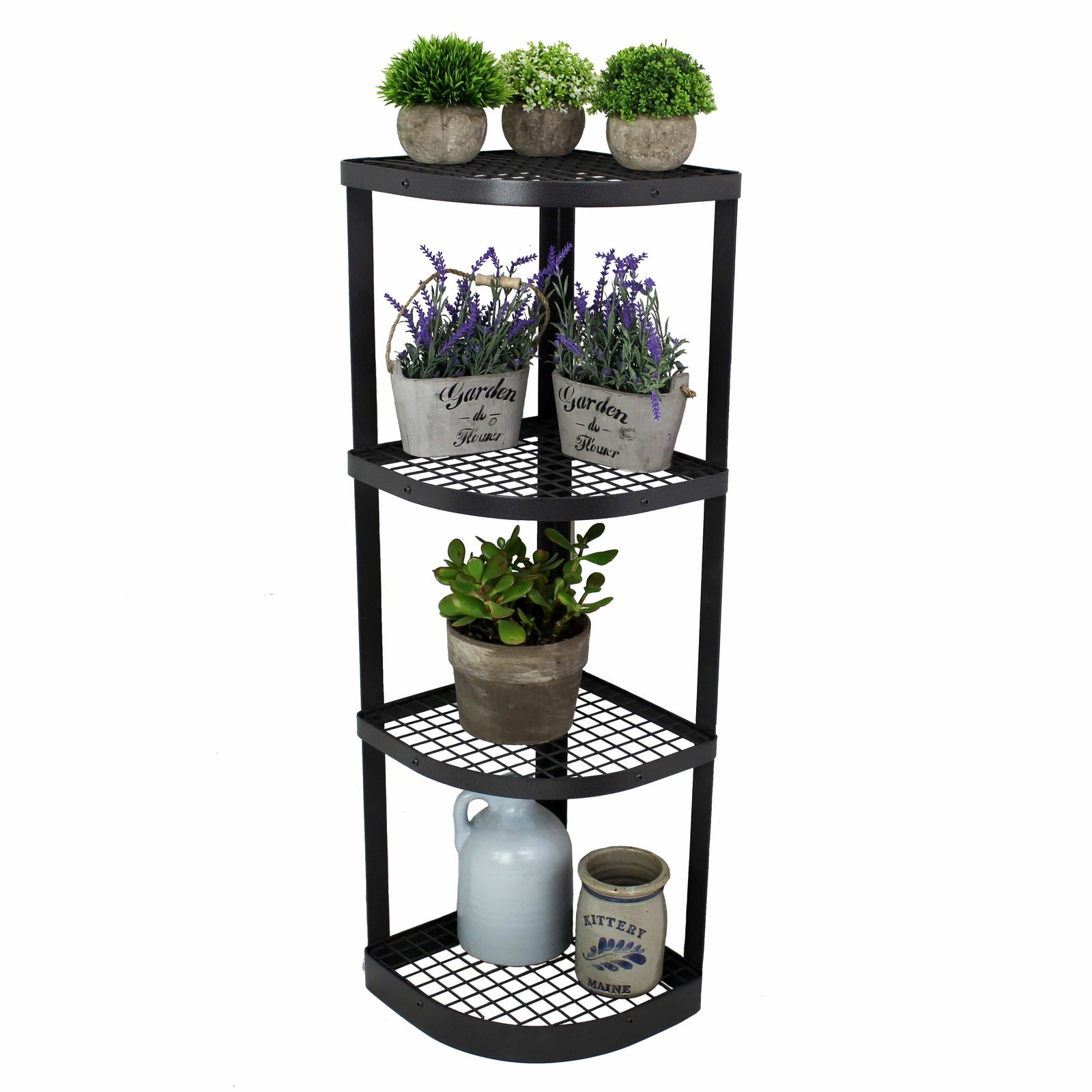 Enclume Design Products Floor 4-Tier Corner Stand