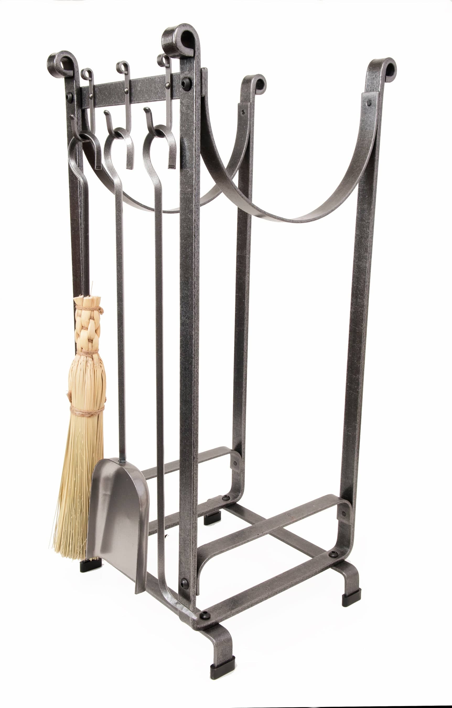 Porte-bûches En Fer Forgé – Support à Bois Médiéval – Déco Ancienne