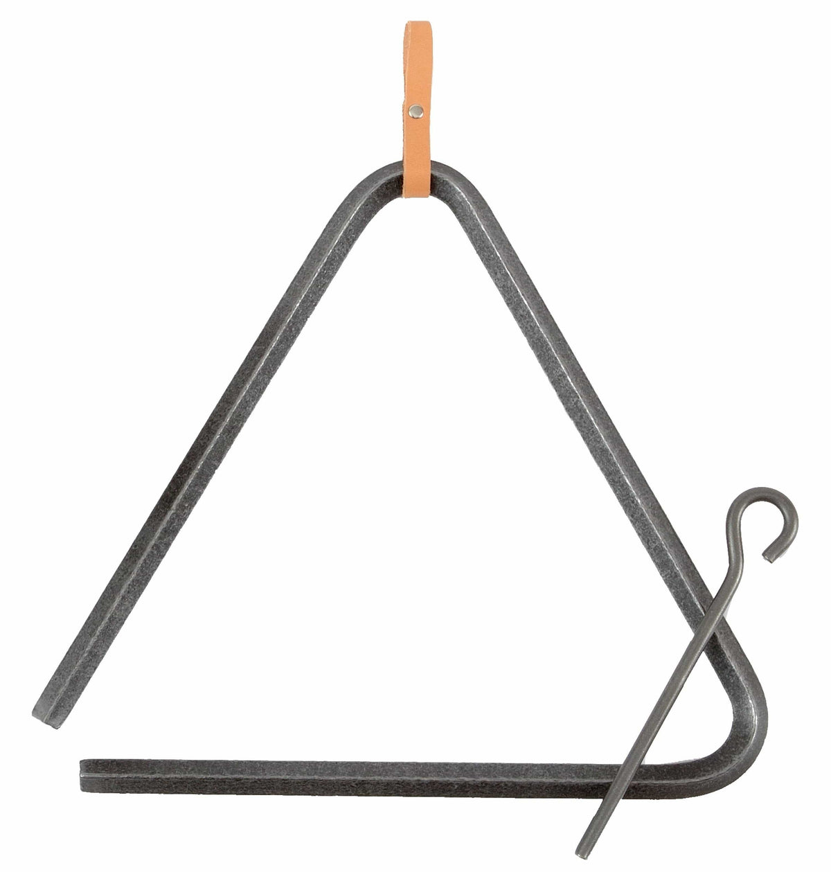 Enclume Dinner Triangle 16" Authentic Western Dinner Triangle Hammered Steel