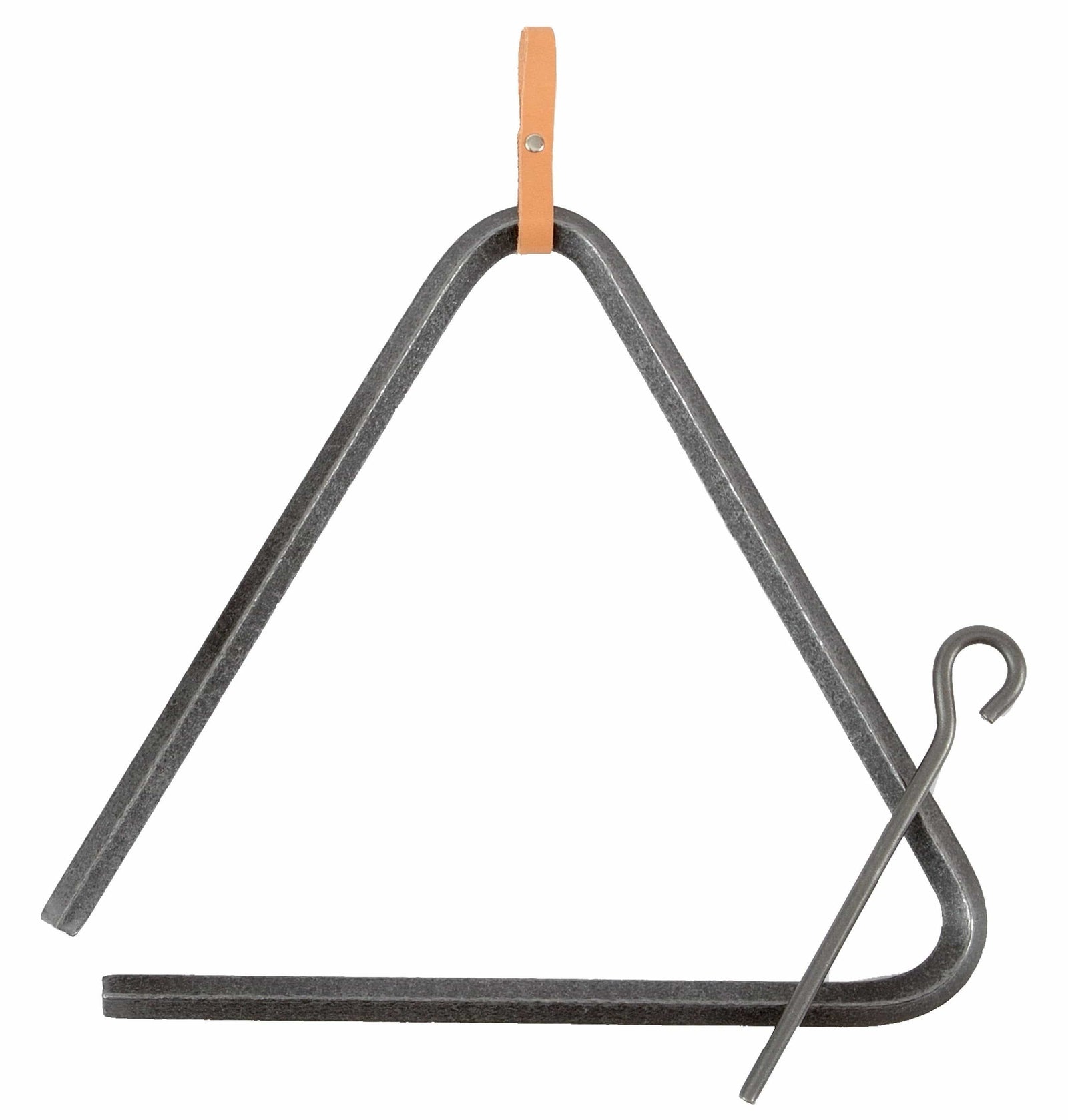 Enclume Dinner Triangle 16" Authentic Western Dinner Triangle Hammered Steel