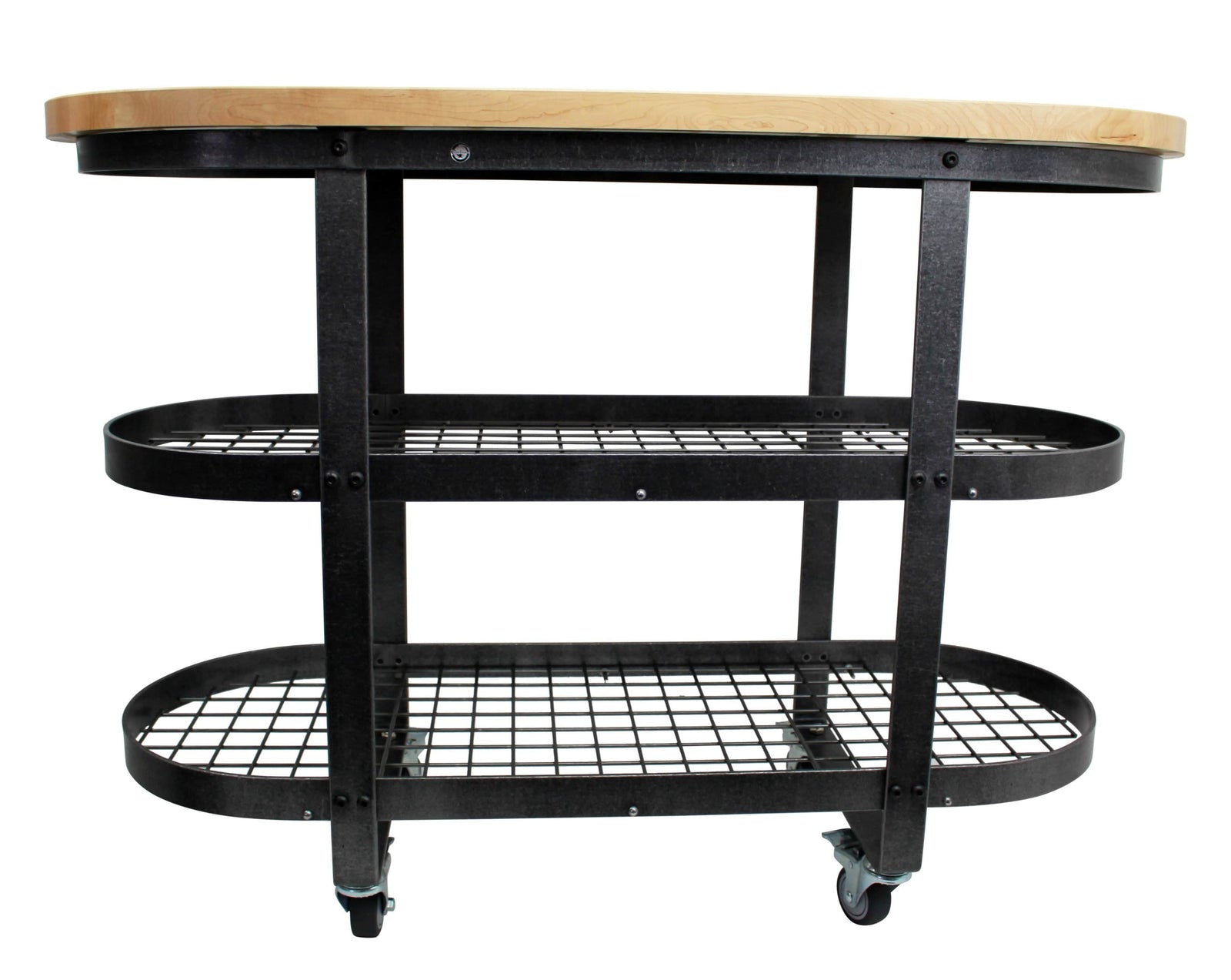 Enclume Floor Gourmet Island Hammered Steel