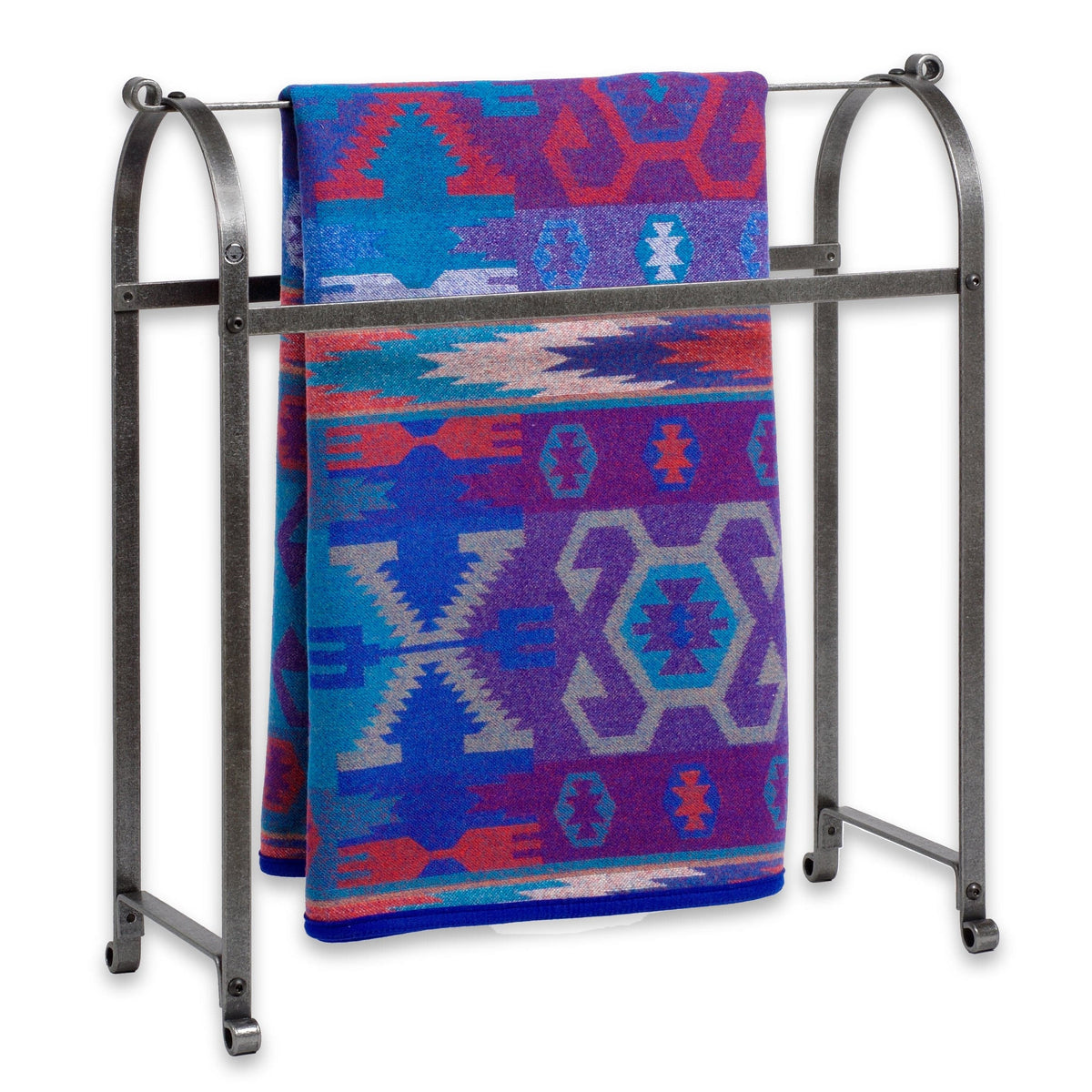 Enclume Floor Quilt Rack Hammered Steel