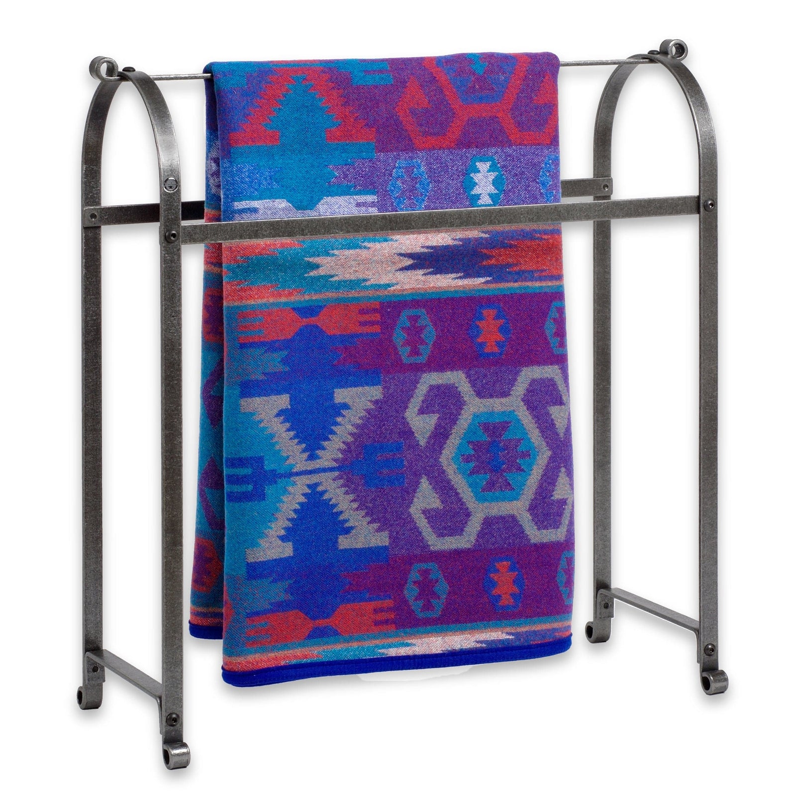 Enclume Floor Quilt Rack Hammered Steel