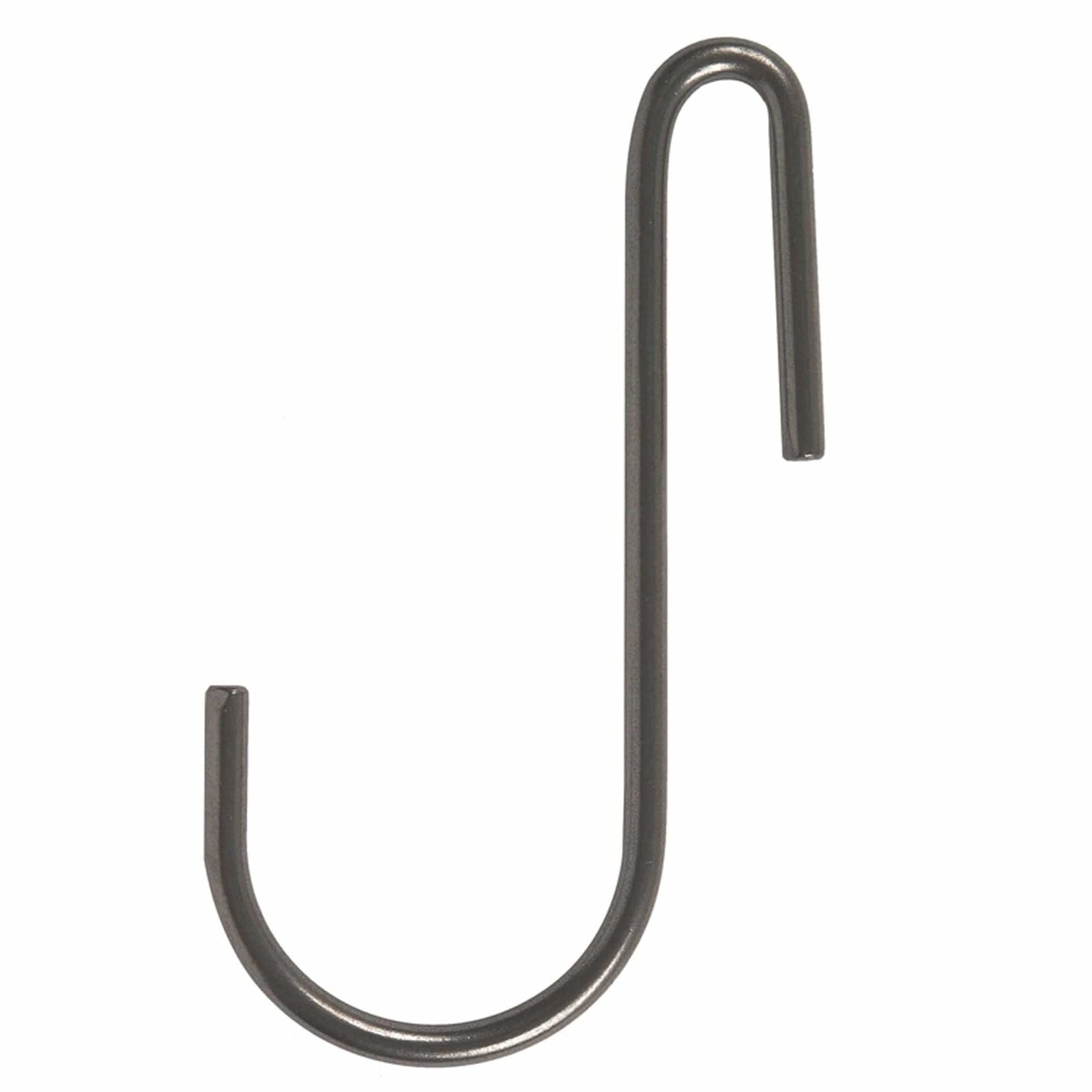 Enclume Hooks Hammered Steel 4.5" Basket Hooks 6 Pack